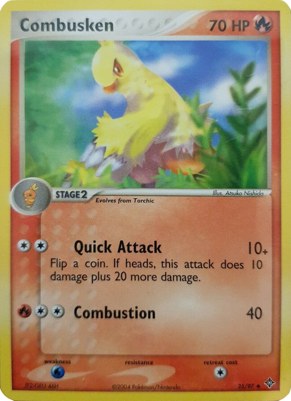 Combusken (25/97) [EX: Battle Stadium] | Mega City Incorporated