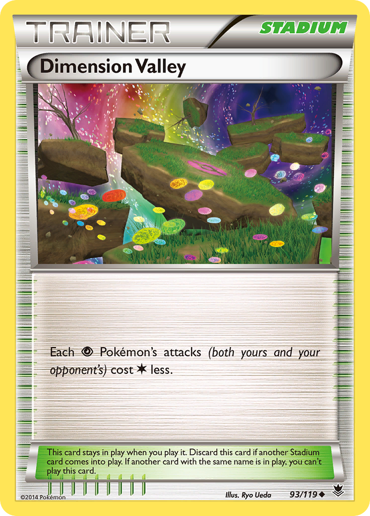 Dimension Valley (93/119) [XY: Phantom Forces] | Mega City Incorporated