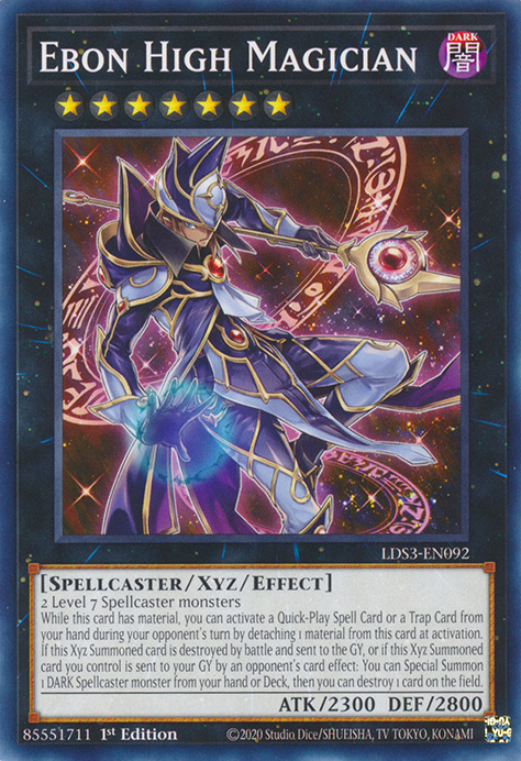 Ebon High Magician [LDS3-EN092] Common | Mega City Incorporated