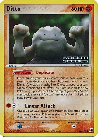 Ditto (62/113) (Stamped) [EX: Delta Species] | Mega City Incorporated