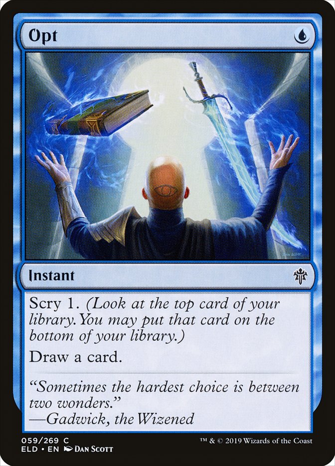 Opt [Throne of Eldraine] | Mega City Incorporated