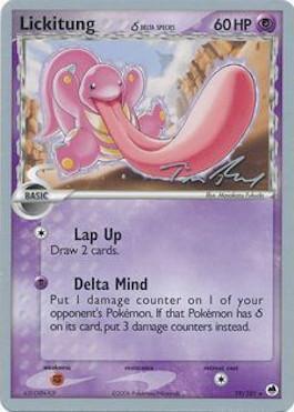 Lickitung (19/101) (Delta Species) (Legendary Ascent - Tom Roos) [World Championships 2007] | Mega City Incorporated