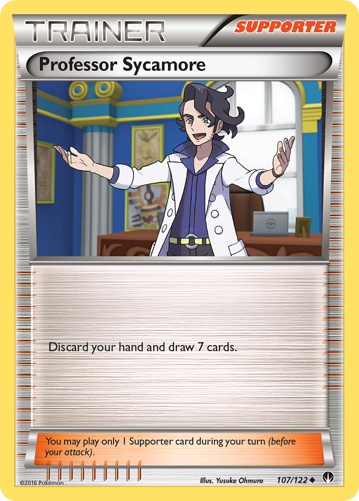 Professor Sycamore (107/122) [XY: BREAKpoint] | Mega City Incorporated