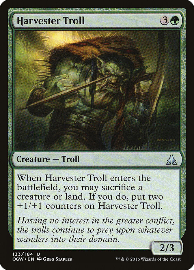 Harvester Troll [Oath of the Gatewatch] | Mega City Incorporated