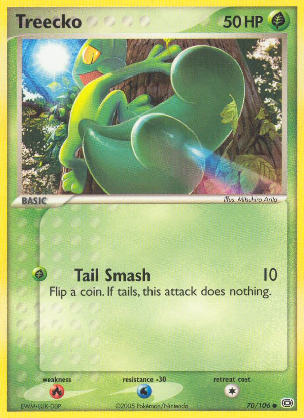 Treecko (70/106) [EX: Emerald] | Mega City Incorporated