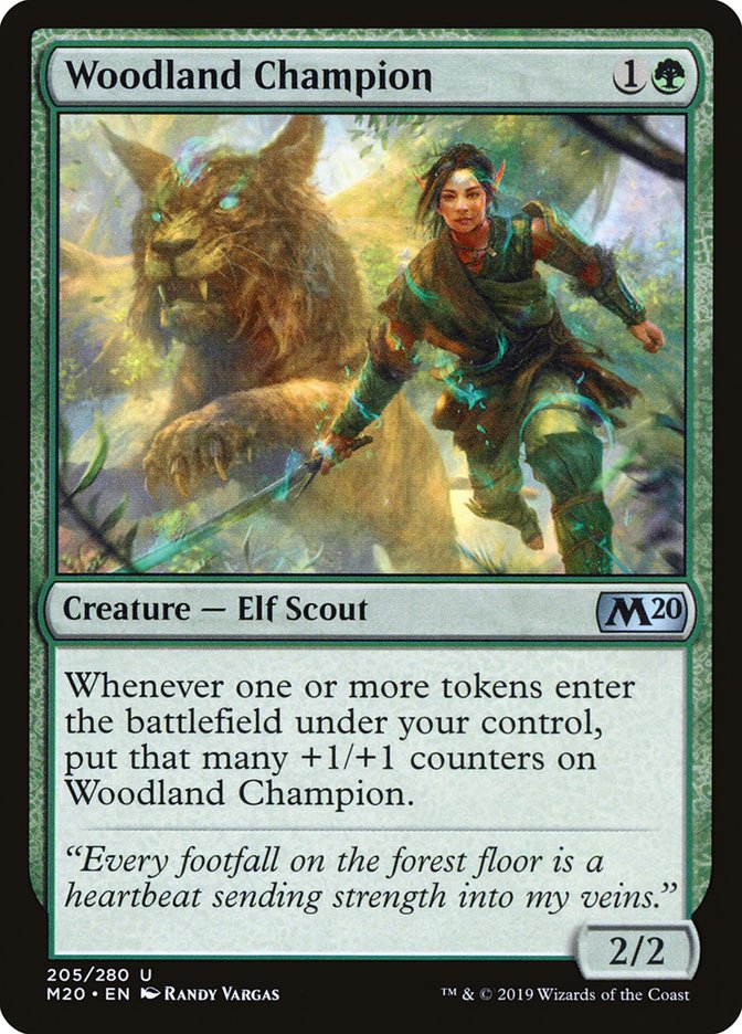 Woodland Champion [Core Set 2020] | Mega City Incorporated