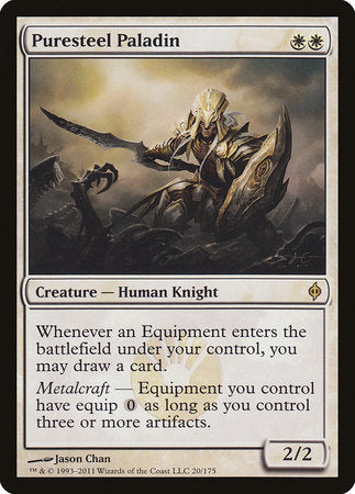 Puresteel Paladin [New Phyrexia] | Mega City Incorporated