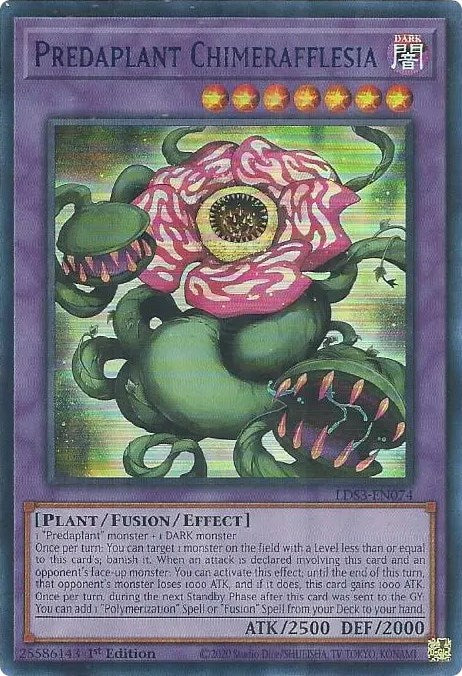 Predaplant Chimerafflesia (Blue) [LDS3-EN074] Ultra Rare | Mega City Incorporated