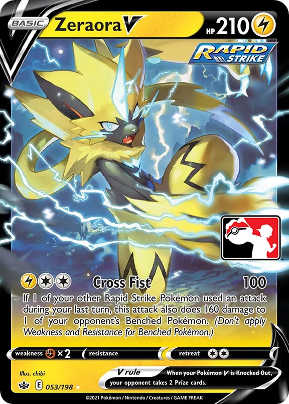 Zeraora V (053/198) [Prize Pack Series One] | Mega City Incorporated