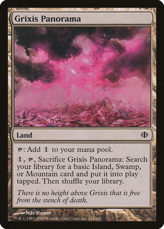 Grixis Panorama [Shards of Alara] | Mega City Incorporated