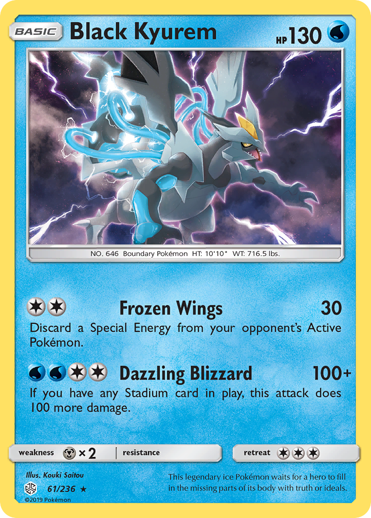Black Kyurem (61/236) [Sun & Moon: Cosmic Eclipse] | Mega City Incorporated