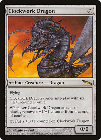 Clockwork Dragon [Mirrodin] | Mega City Incorporated