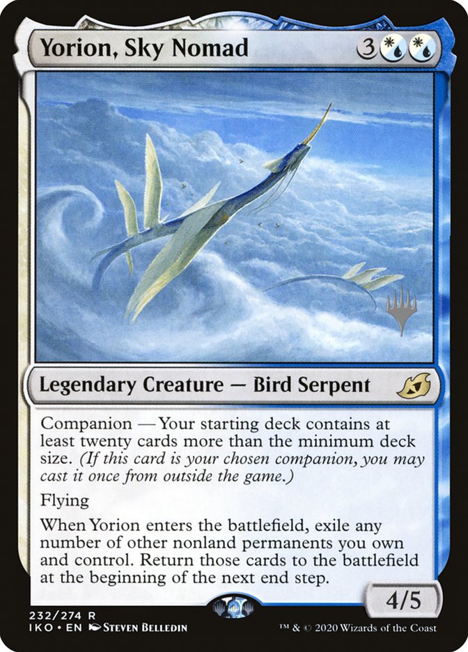 Yorion, Sky Nomad (Promo Pack) [Ikoria: Lair of Behemoths Promos] | Mega City Incorporated