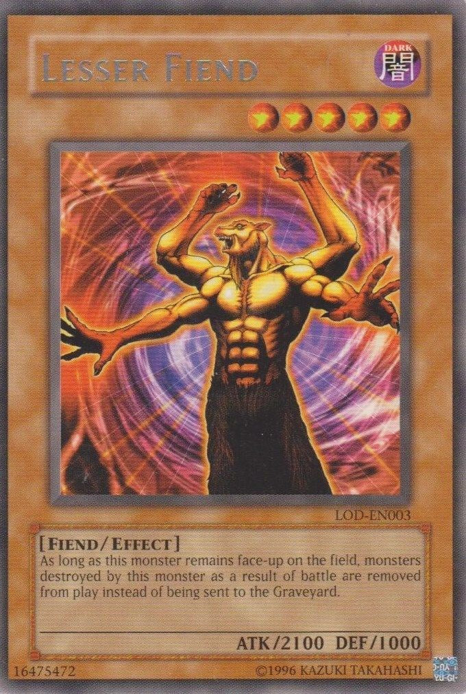 Lesser Fiend [LOD-EN003] Rare | Mega City Incorporated