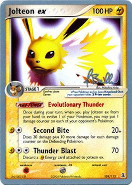 Jolteon ex (109/113) (Eeveelutions - Jimmy Ballard) [World Championships 2006] | Mega City Incorporated