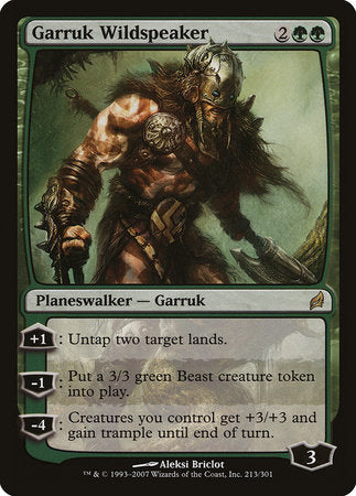 Garruk Wildspeaker [Lorwyn] | Mega City Incorporated