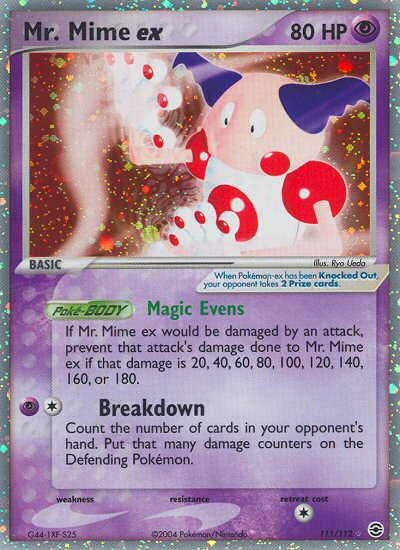 Mr. Mime ex (111/112) [EX: FireRed & LeafGreen] | Mega City Incorporated