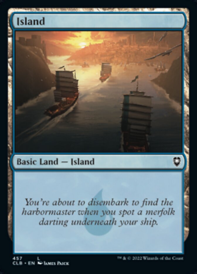Island (457) [Commander Legends: Battle for Baldur's Gate] | Mega City Incorporated