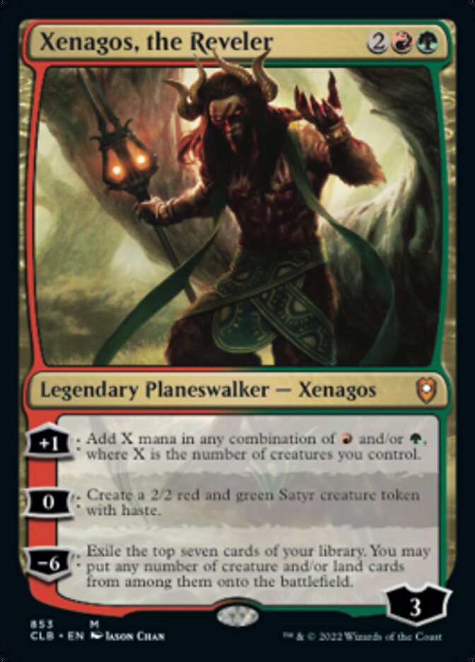 Xenagos, the Reveler [Commander Legends: Battle for Baldur's Gate] | Mega City Incorporated