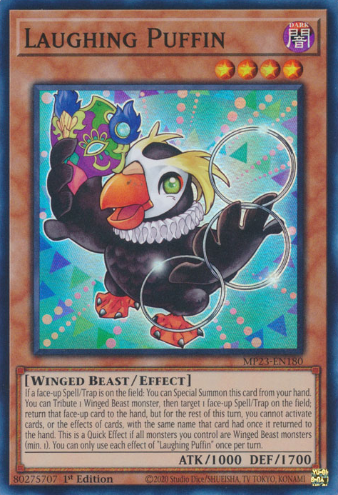 Laughing Puffin [MP23-EN180] Super Rare | Mega City Incorporated