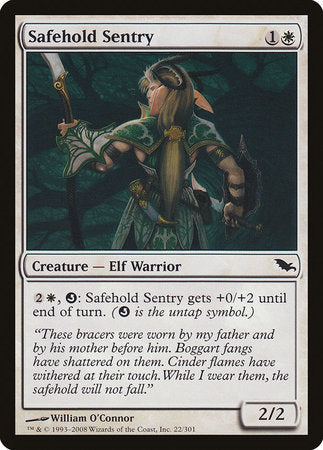 Safehold Sentry [Shadowmoor] | Mega City Incorporated