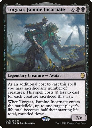 Torgaar, Famine Incarnate [Dominaria] | Mega City Incorporated