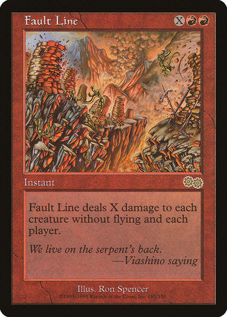 Fault Line [Urza's Saga] | Mega City Incorporated
