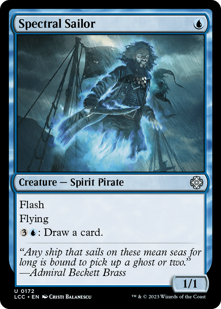 Spectral Sailor [The Lost Caverns of Ixalan Commander] | Mega City Incorporated