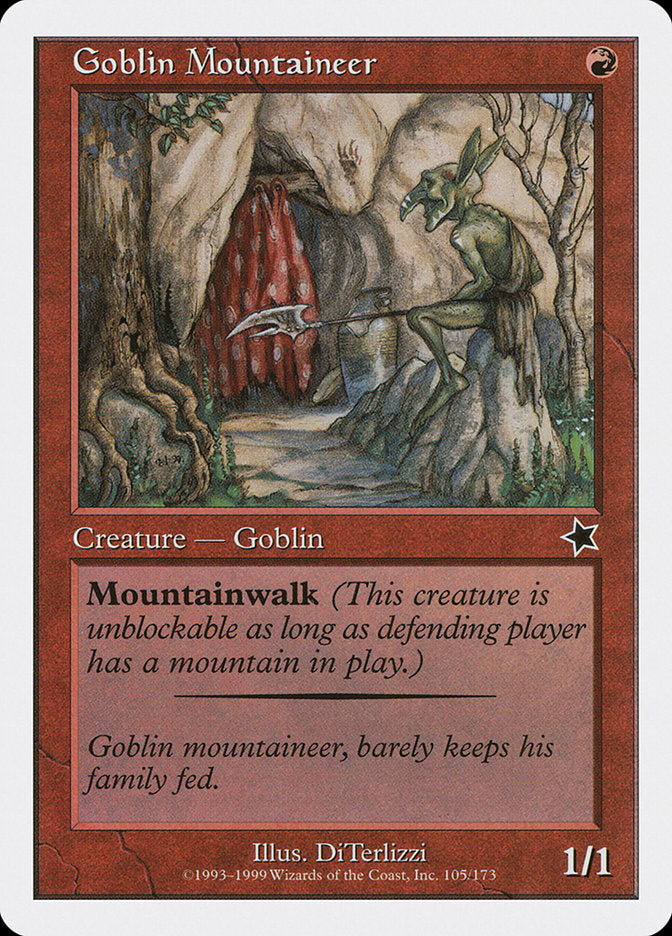 Goblin Mountaineer [Starter 1999] | Mega City Incorporated