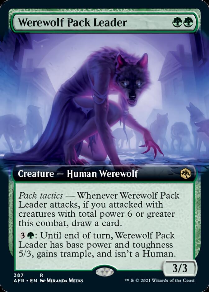 Werewolf Pack Leader (Extended) [Dungeons & Dragons: Adventures in the Forgotten Realms] | Mega City Incorporated