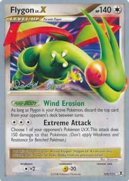 Flygon LV.X (105/111) (Stallgon - David Cohen) [World Championships 2009] | Mega City Incorporated