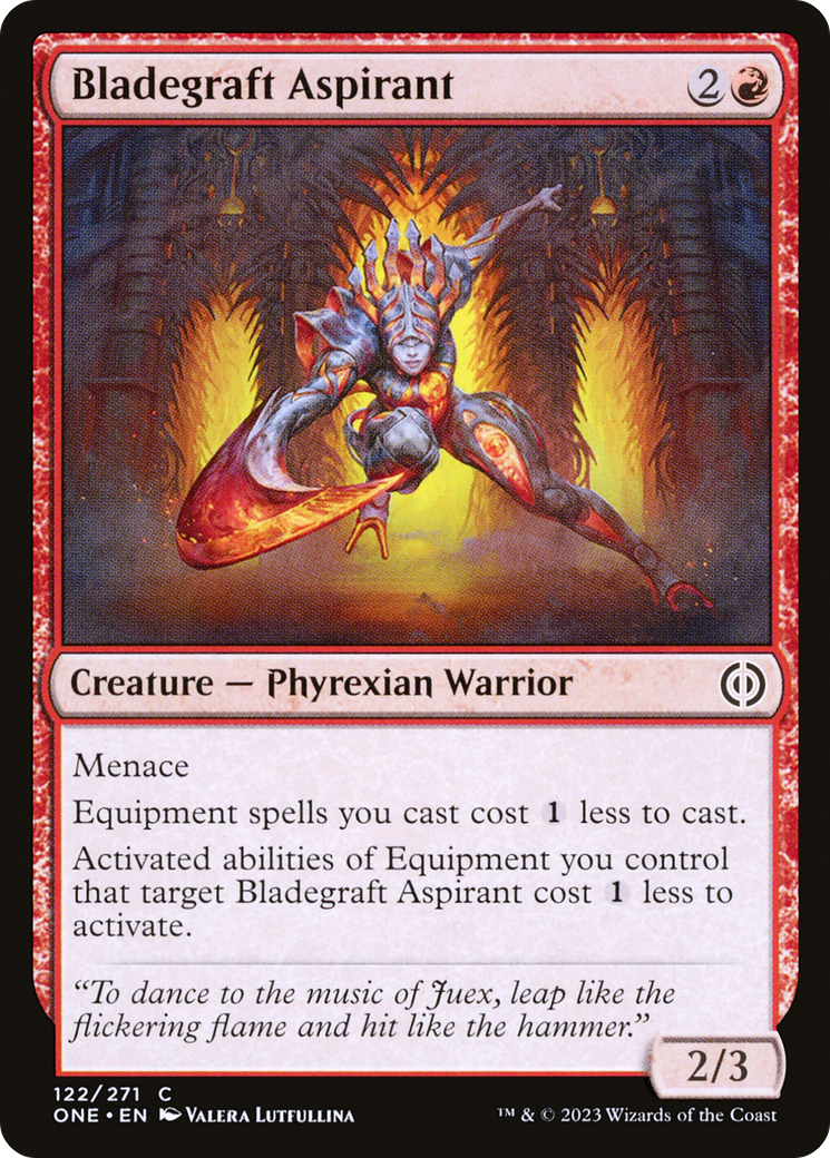 Bladegraft Aspirant [Phyrexia: All Will Be One] | Mega City Incorporated