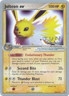 Jolteon ex (109/113) (Flyvees - Jun Hasebe) [World Championships 2007] | Mega City Incorporated