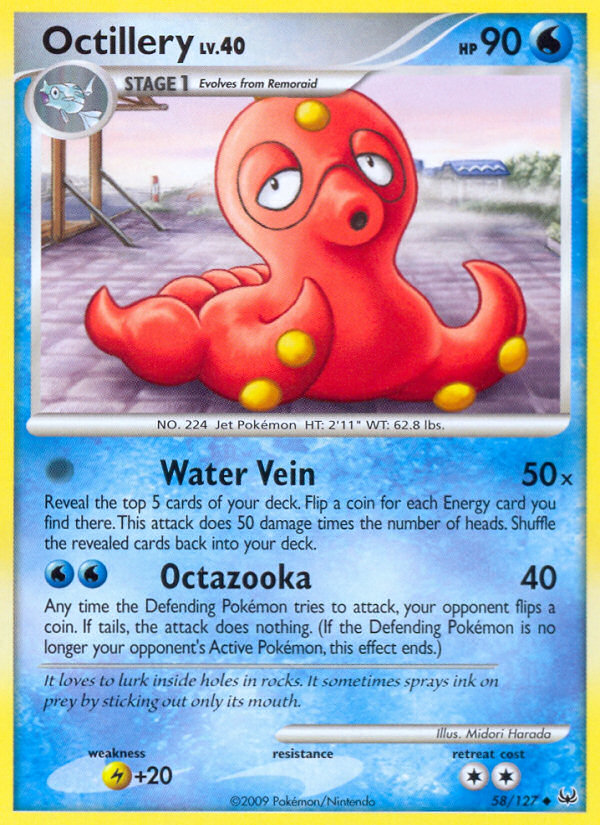 Octillery (58/127) [Platinum: Base Set] | Mega City Incorporated