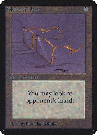 Glasses of Urza [Limited Edition Alpha] | Mega City Incorporated