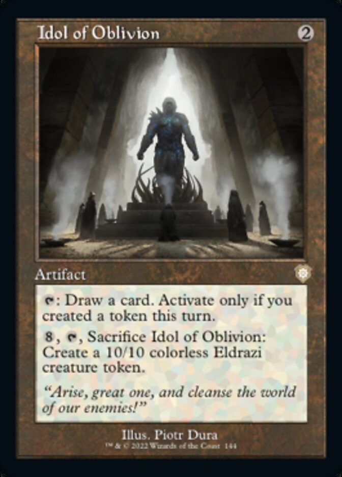 Idol of Oblivion (Retro) [The Brothers' War Commander] | Mega City Incorporated