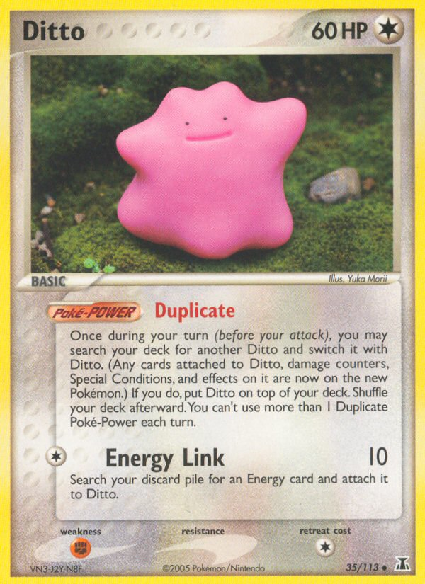 Ditto (35/113) [EX: Delta Species] | Mega City Incorporated