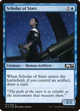 Scholar of Stars [Core Set 2019] | Mega City Incorporated