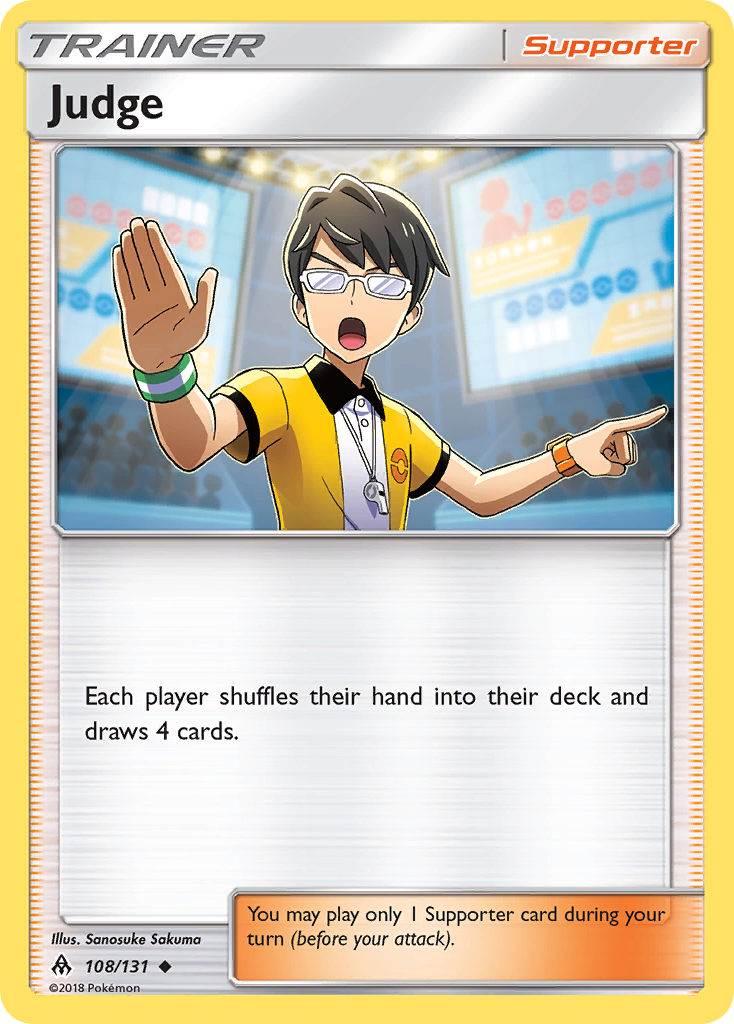 Judge (108/131) [Sun & Moon: Forbidden Light] | Mega City Incorporated