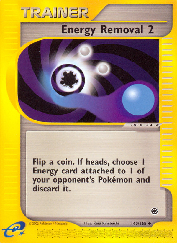 Energy Removal 2 (140/165) [Expedition: Base Set] | Mega City Incorporated