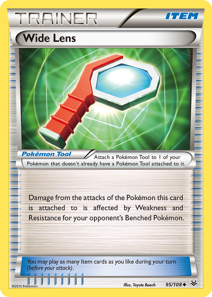 Wide Lens (95/108) [XY: Roaring Skies] | Mega City Incorporated