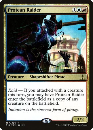 Protean Raider [Rivals of Ixalan Promos] | Mega City Incorporated
