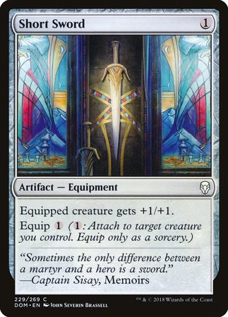 Short Sword [Dominaria] | Mega City Incorporated