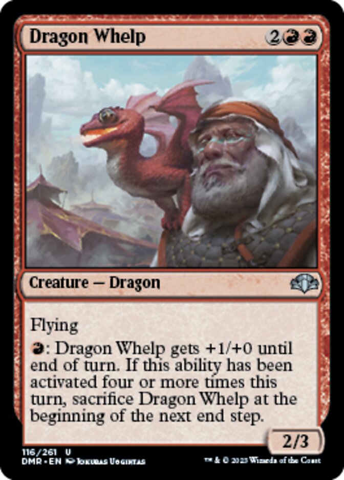 Dragon Whelp [Dominaria Remastered] | Mega City Incorporated