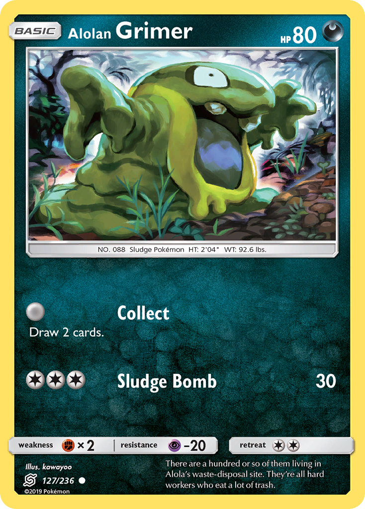 Alolan Grimer (127/236) [Sun & Moon: Unified Minds] | Mega City Incorporated