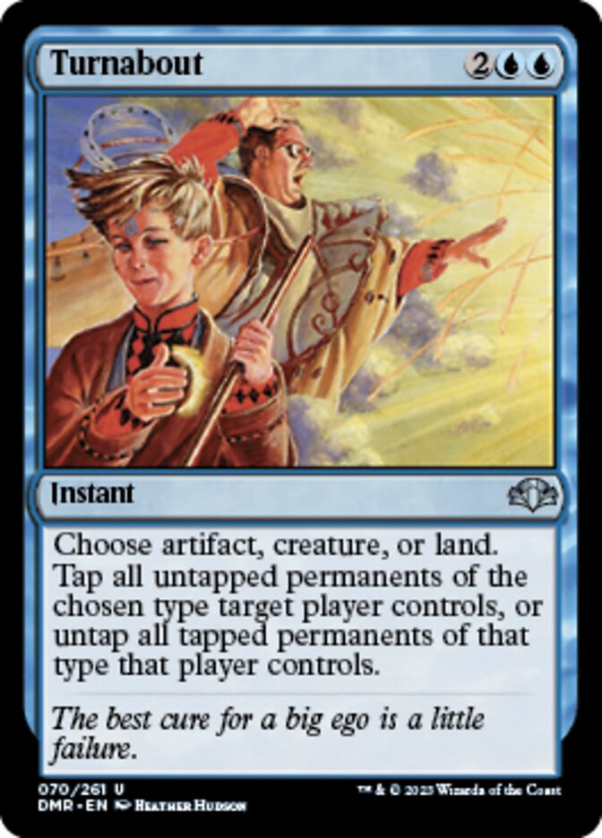 Turnabout [Dominaria Remastered] | Mega City Incorporated