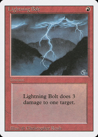 Lightning Bolt [Revised Edition] | Mega City Incorporated