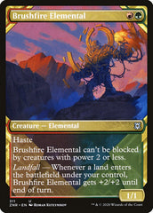 Brushfire Elemental (Showcase) [Zendikar Rising] | Mega City Incorporated