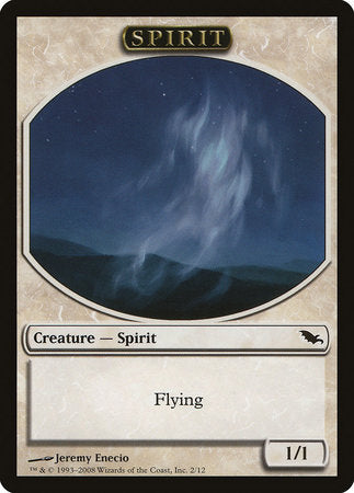 Spirit Token [Shadowmoor Tokens] | Mega City Incorporated