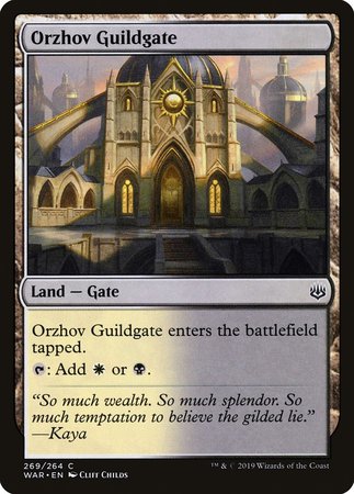 Orzhov Guildgate [War of the Spark] | Mega City Incorporated